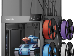 FLASHFORGE Creator 5 Pro 4-Toolhead 3D Printer, Industrial Multi-Material & Color Printing, 65°C Active Heated Chamber, Near-Zero Waste System, CoreXY 600mm/s Printing